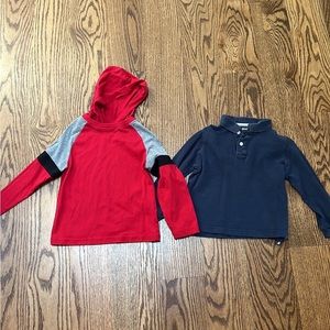 4/4t long sleeved shirts